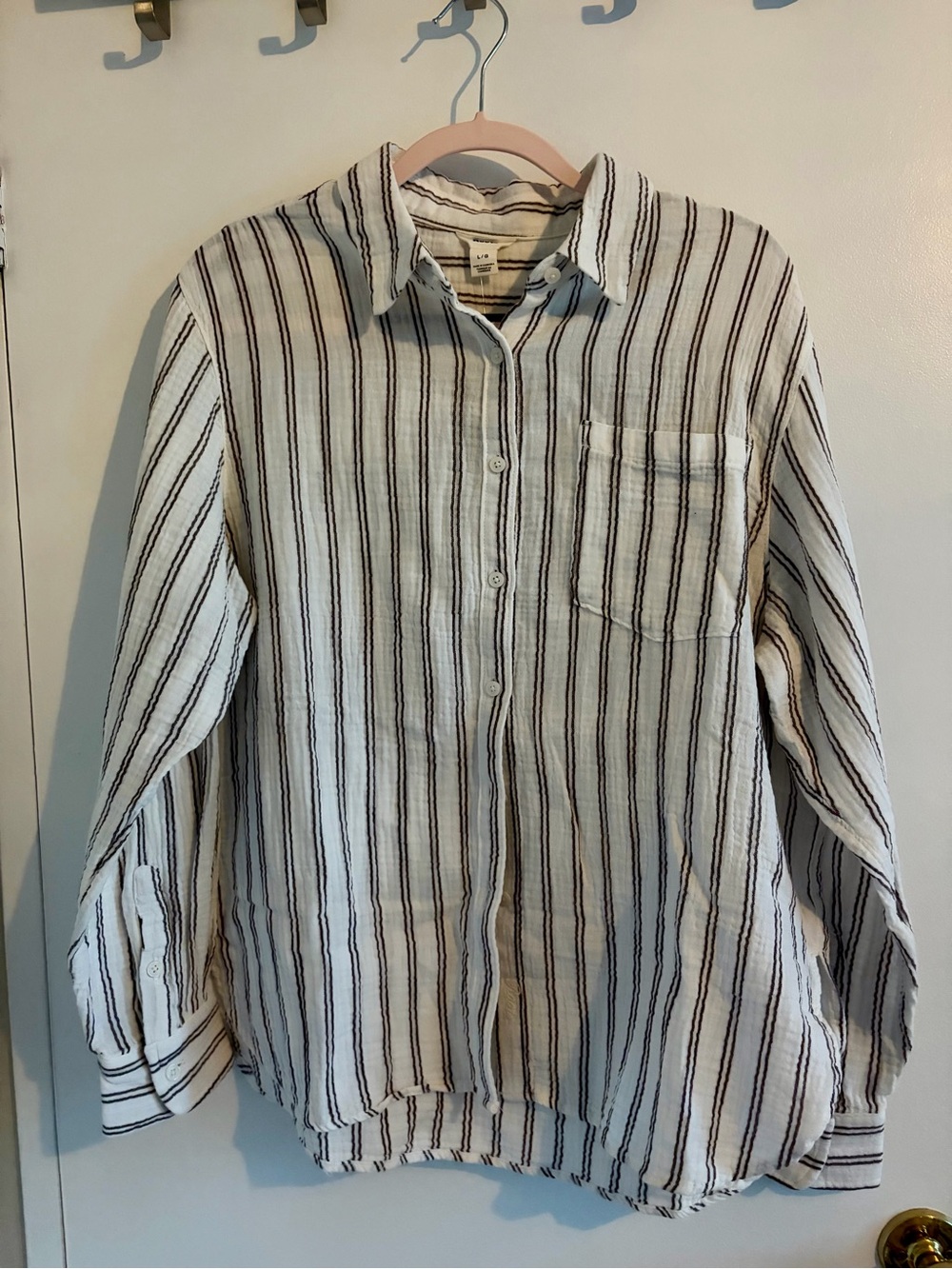 NWT Roots Isla Cotton Gauze Shirt